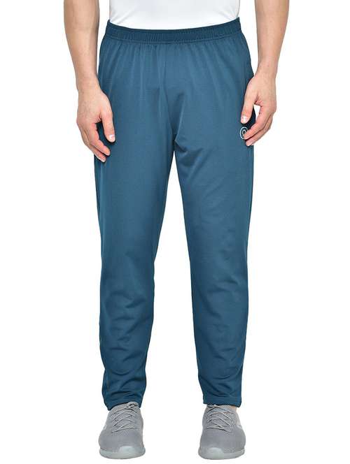 blue cotton track pant - 19999769 - Standard Image - 0