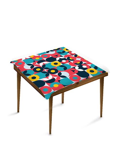 digital printed satin table cloth - 4 seater - 19999933 - Standard Image - 0