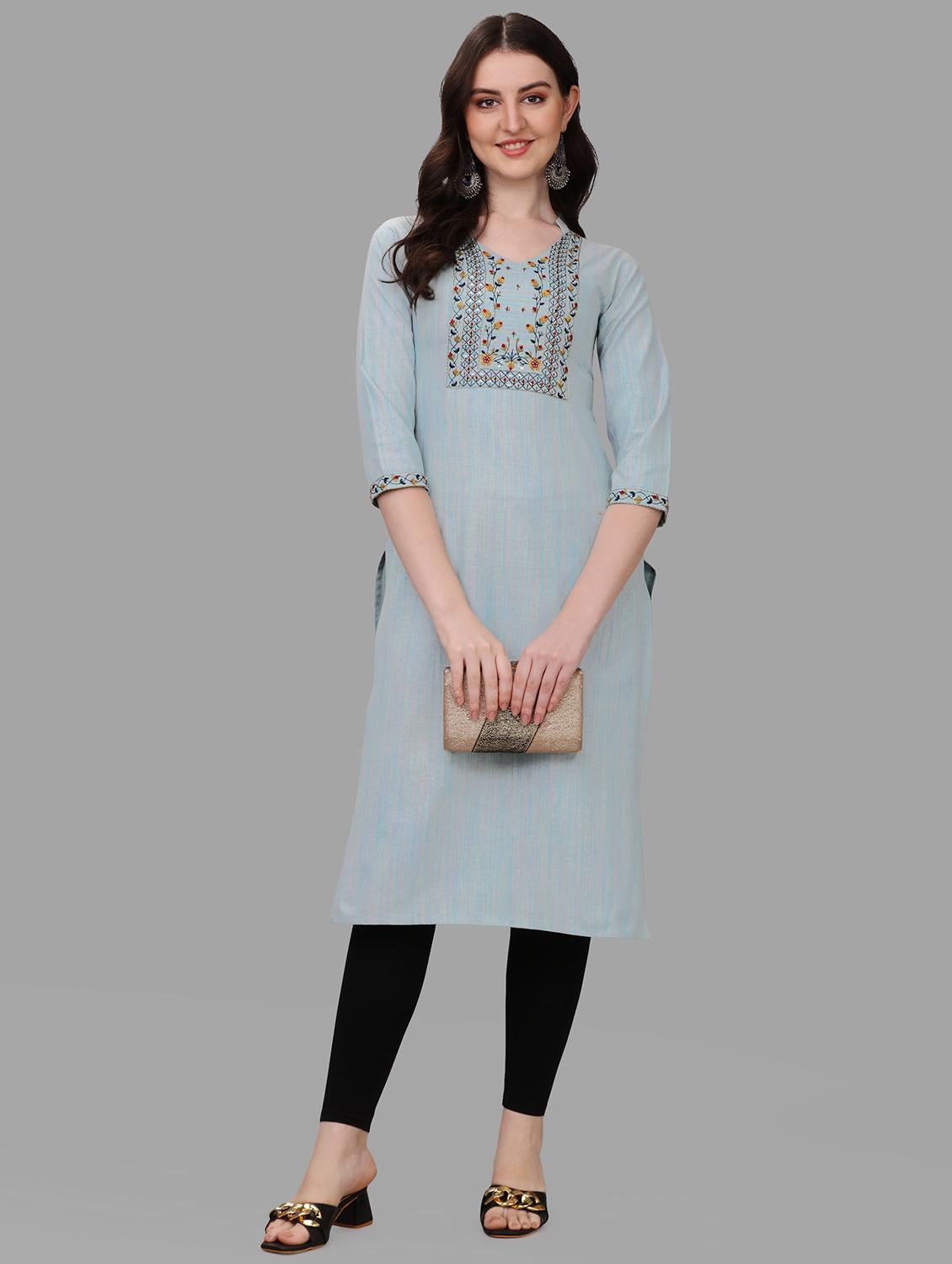 women's straight kurta - 20001351 - Zoom Image - 0