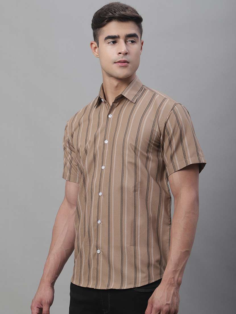 mens stripes casual shirt