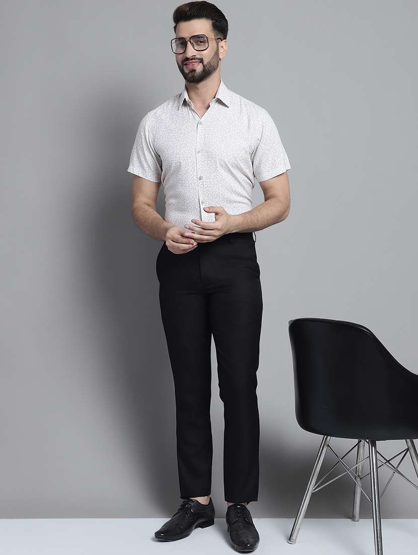 mens animal print formal shirt - 20002343 -  Standard Image - 3