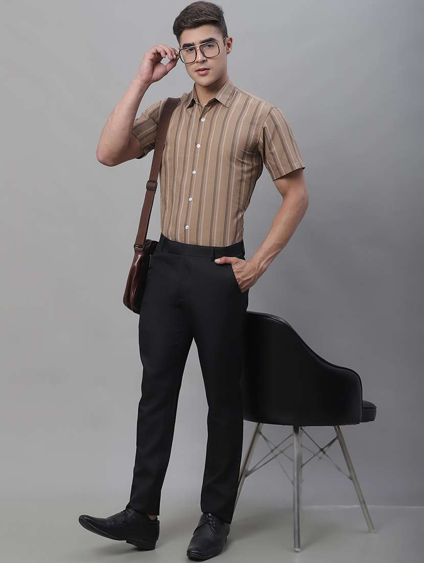 mens stripes formal shirt - 20002357 -  Standard Image - 3