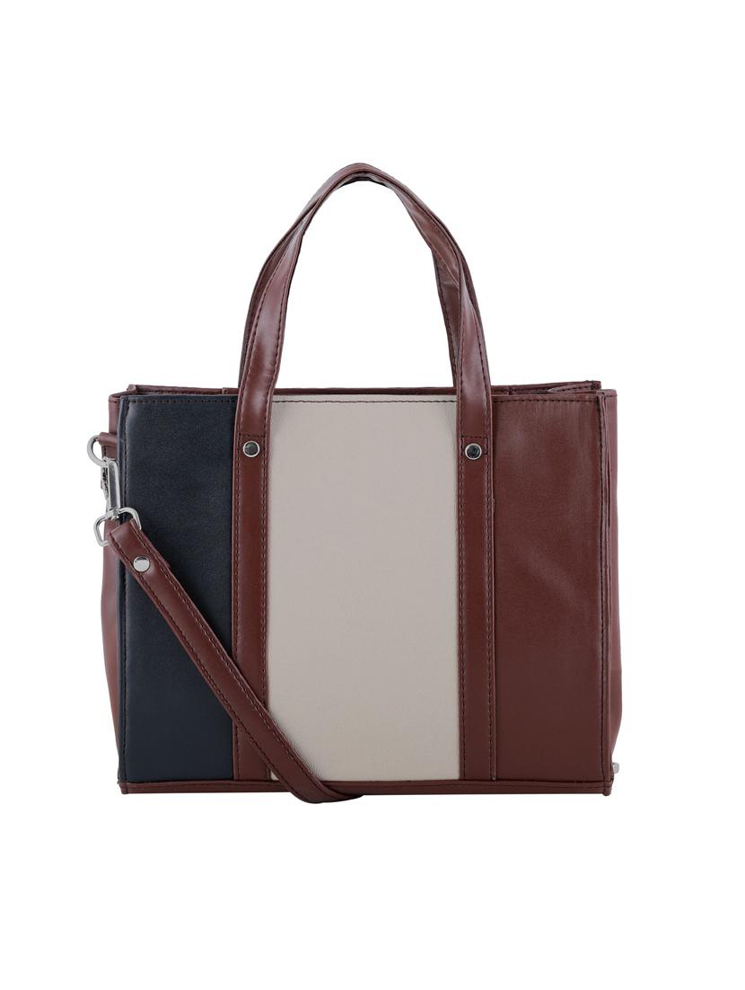 multi colored leatherette (pu) regular handbag - 20004814 - Zoom Image - 0