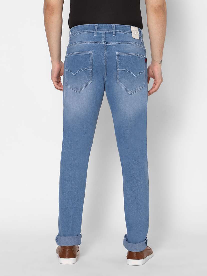 mens slim fit plain jeans - 20005530 -  Standard Image - 3