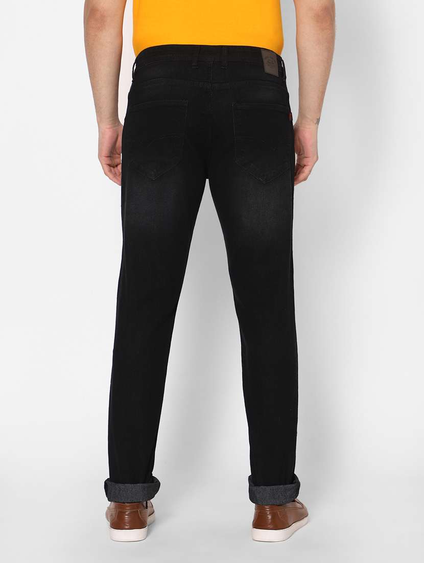 mens slim fit plain jeans - 20005532 - Standard Image - 3
