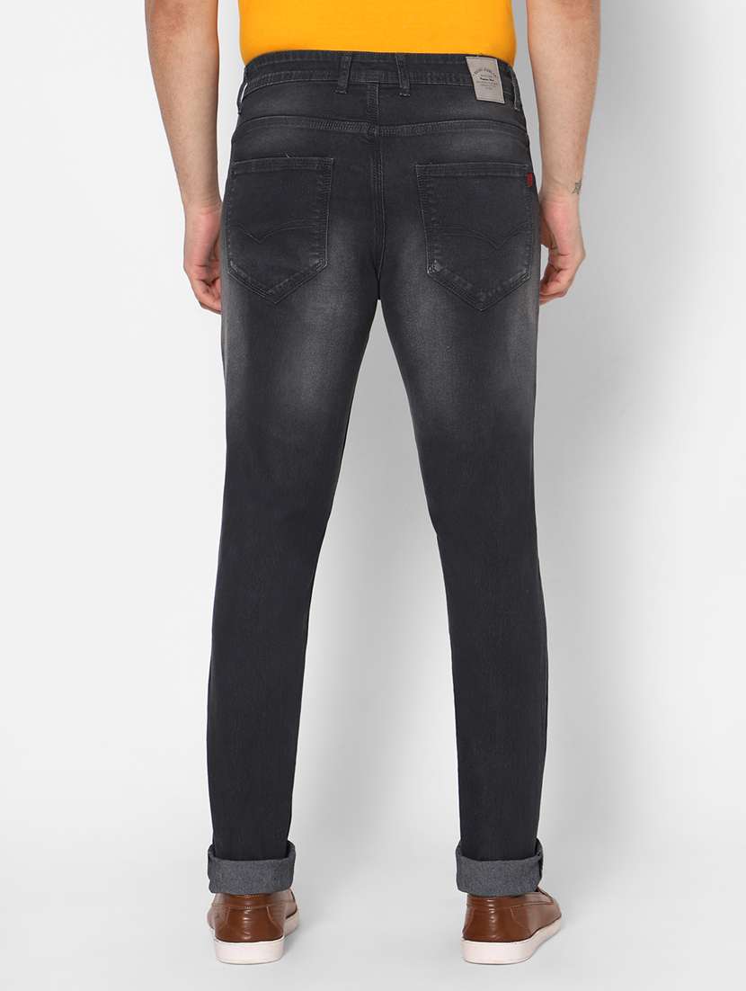 mens slim fit plain jeans - 20005533 -  Standard Image - 3