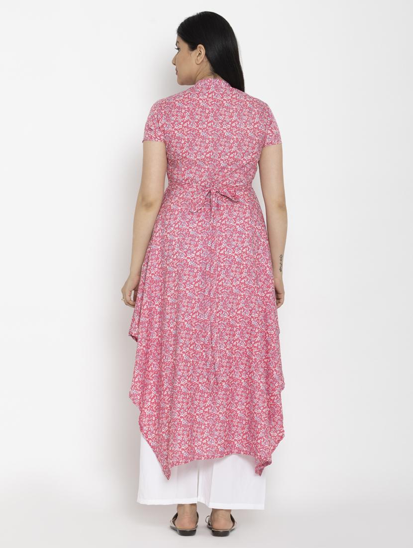 women's asymmetric kurta - 20007217 - Standard Image - 3