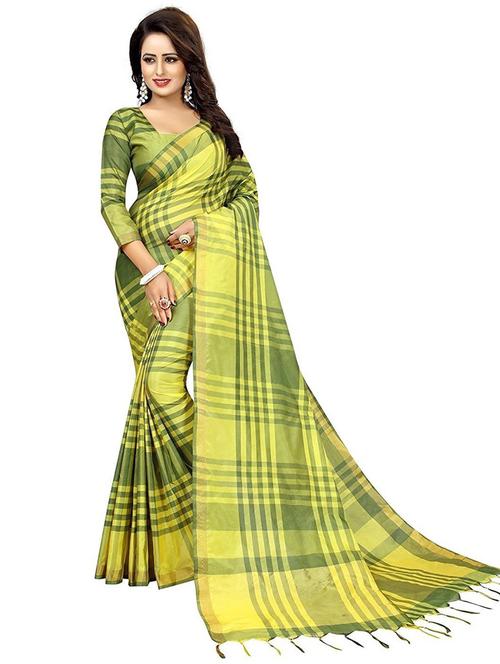 self design woven saree with blouse - 20007967 - Standard Image - 0