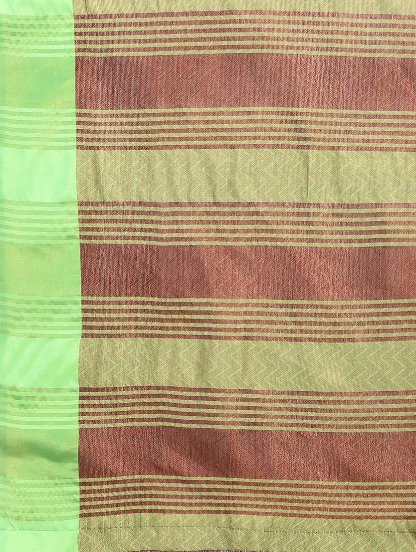 self design woven saree with blouse - 20007969 - Standard Image - 3