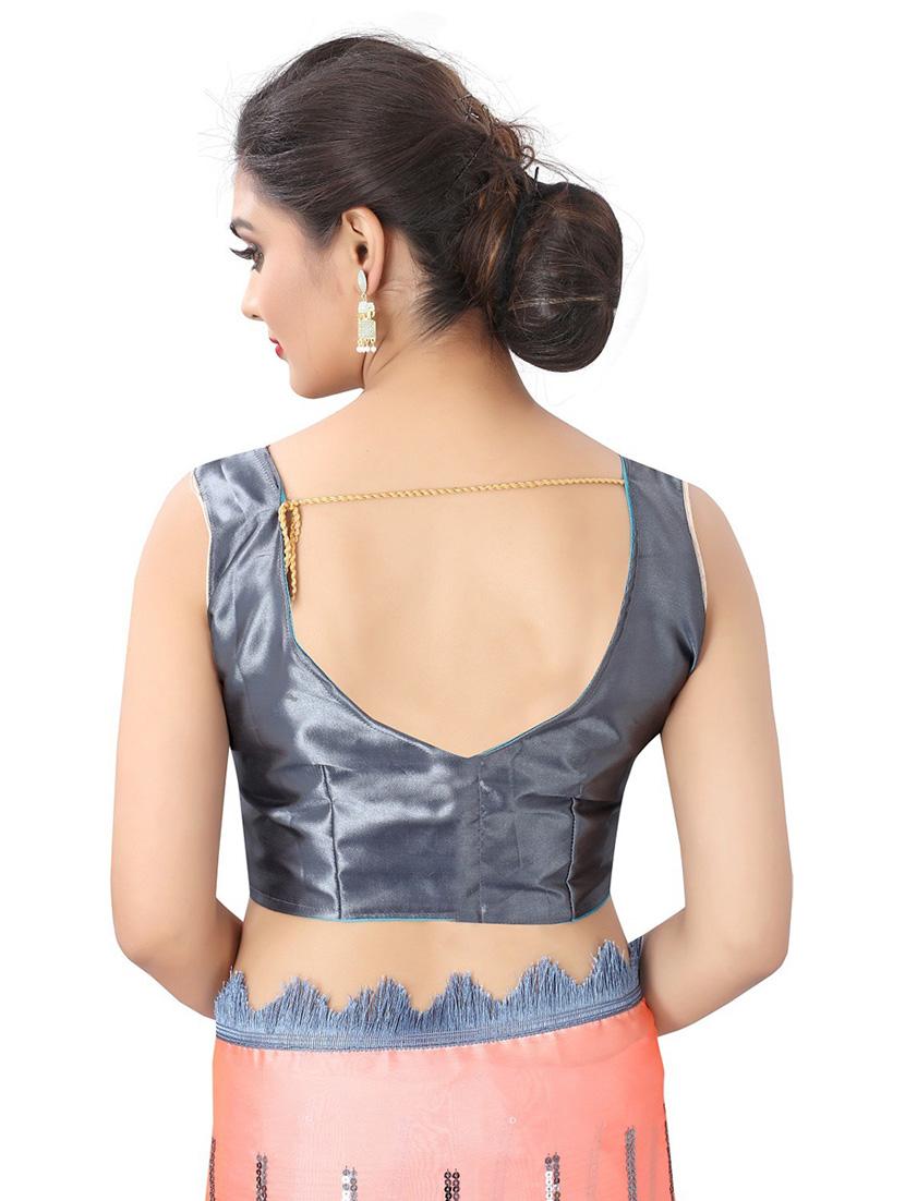 pink embroidered saree - 20008042 - Standard Image - 3