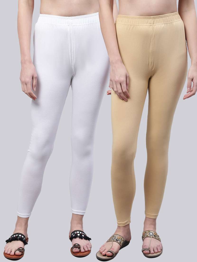 pack of 2 cotton leggings