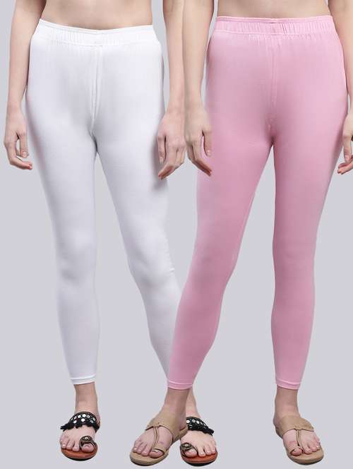 pack of 2 cotton leggings - 20009383 - Standard Image - 0