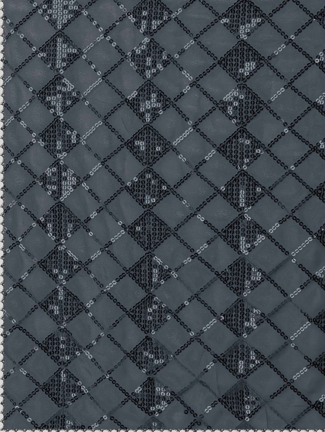 grey self design semi-stitched flared lehenga - 20009737 -  Standard Image - 5