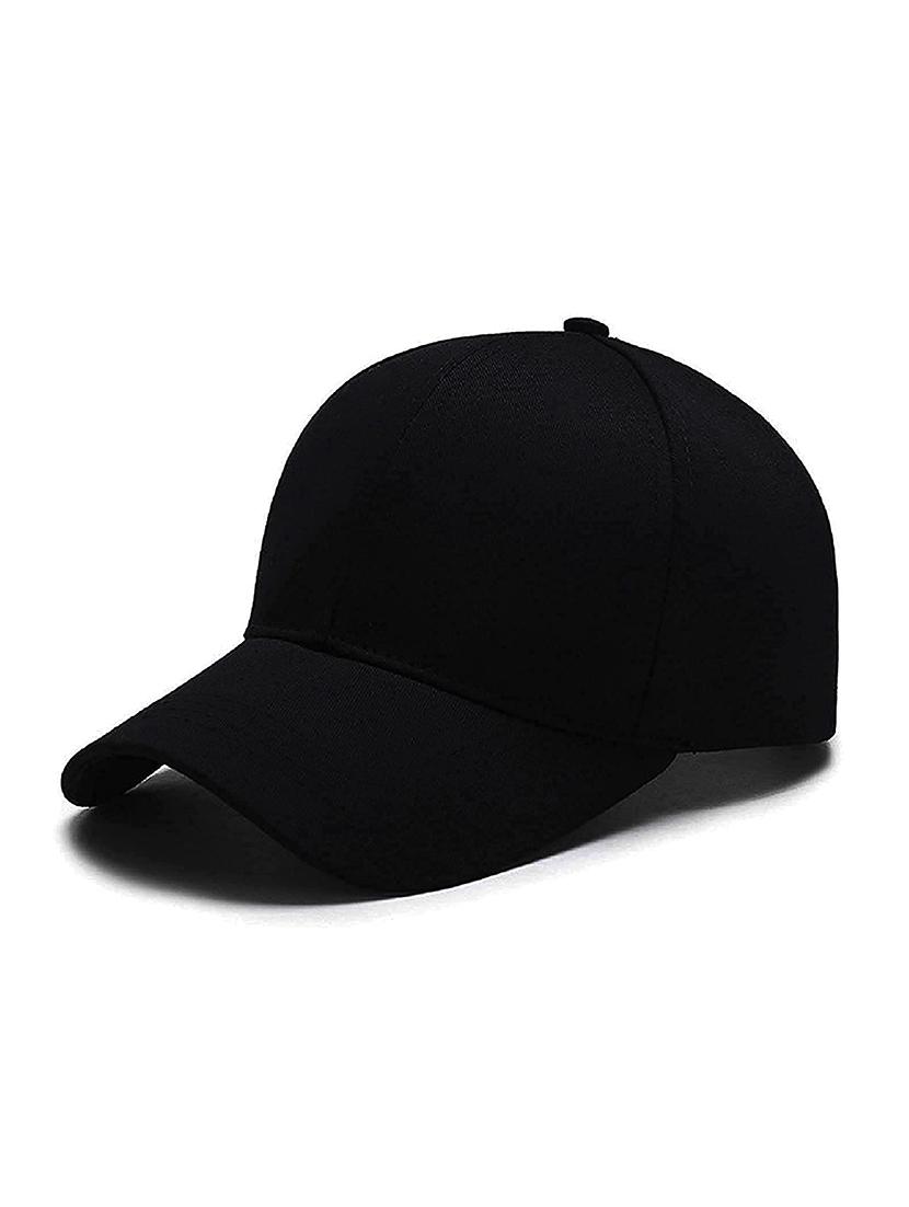 black cotton cap - 20009779 - Zoom Image - 0
