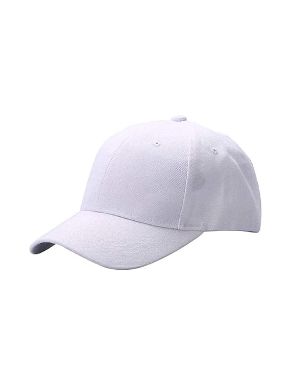 white cotton cap - 20009780 - Zoom Image - 0