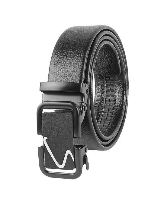 black leather belt - 20011330 -  Standard Image - 0
