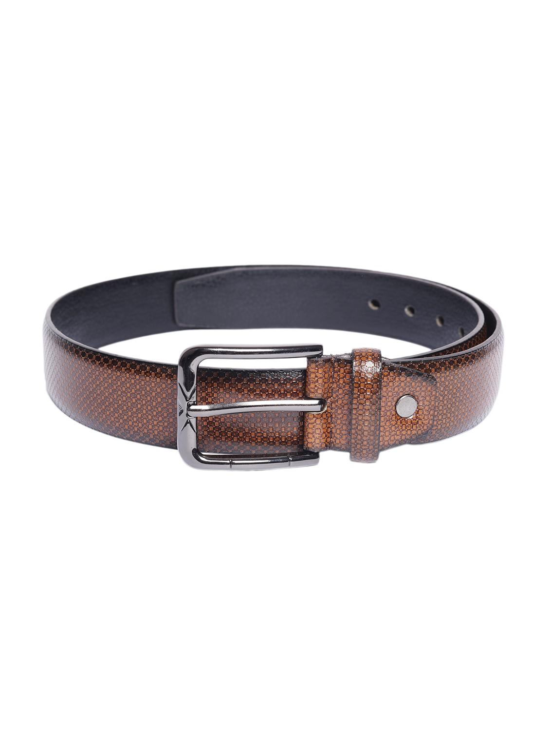 men brown leather belt - 20011420 - Standard Image - 3