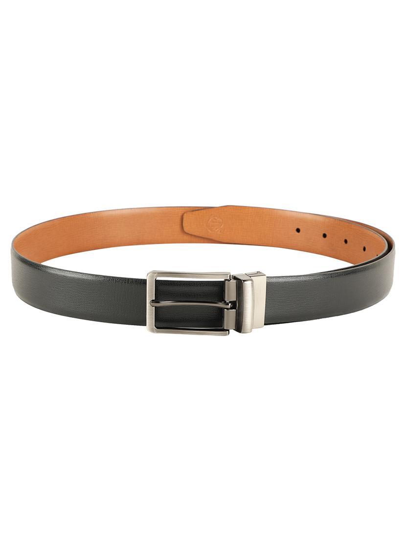 men black leather belt - 20011468 - Standard Image - 3