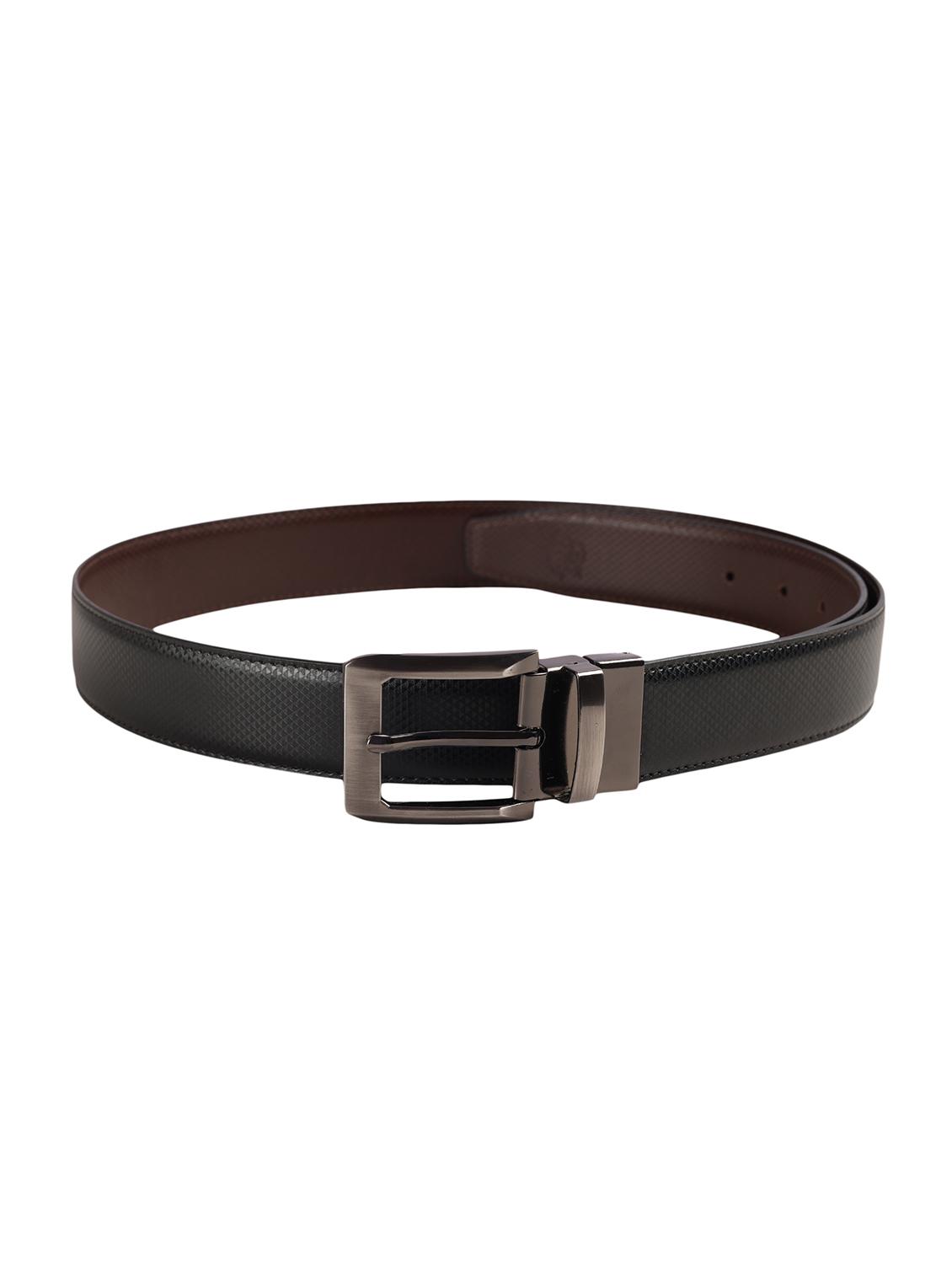 men black leather belt - 20011520 - Standard Image - 3