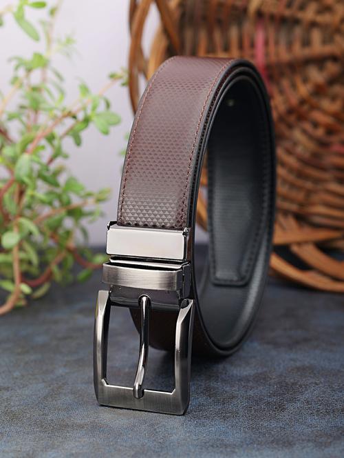 men brown leather belt - 20011528 - Standard Image - 0