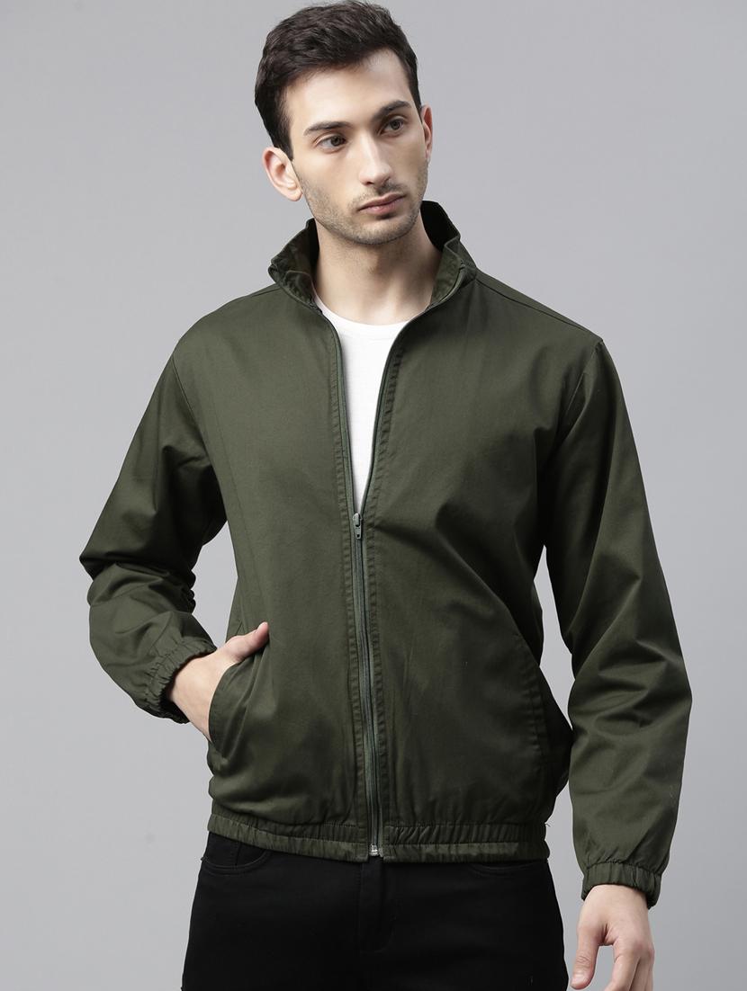 green denim casual jacket - 20011607 - Zoom Image - 0