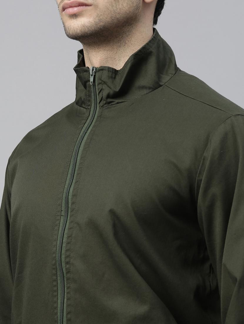 green denim casual jacket - 20011607 - Standard Image - 5