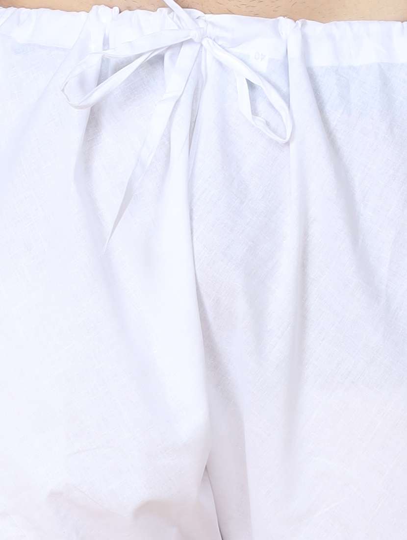 men embroidered kurta churidar ethnic wear set - 20011683 -  Standard Image - 5