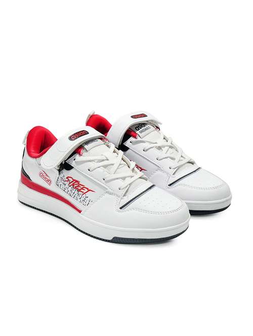 men white lace up sneaker - 20012894 -  Standard Image - 0
