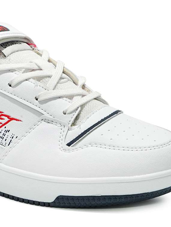 men white lace up sneaker - 20012894 - Standard Image - 5