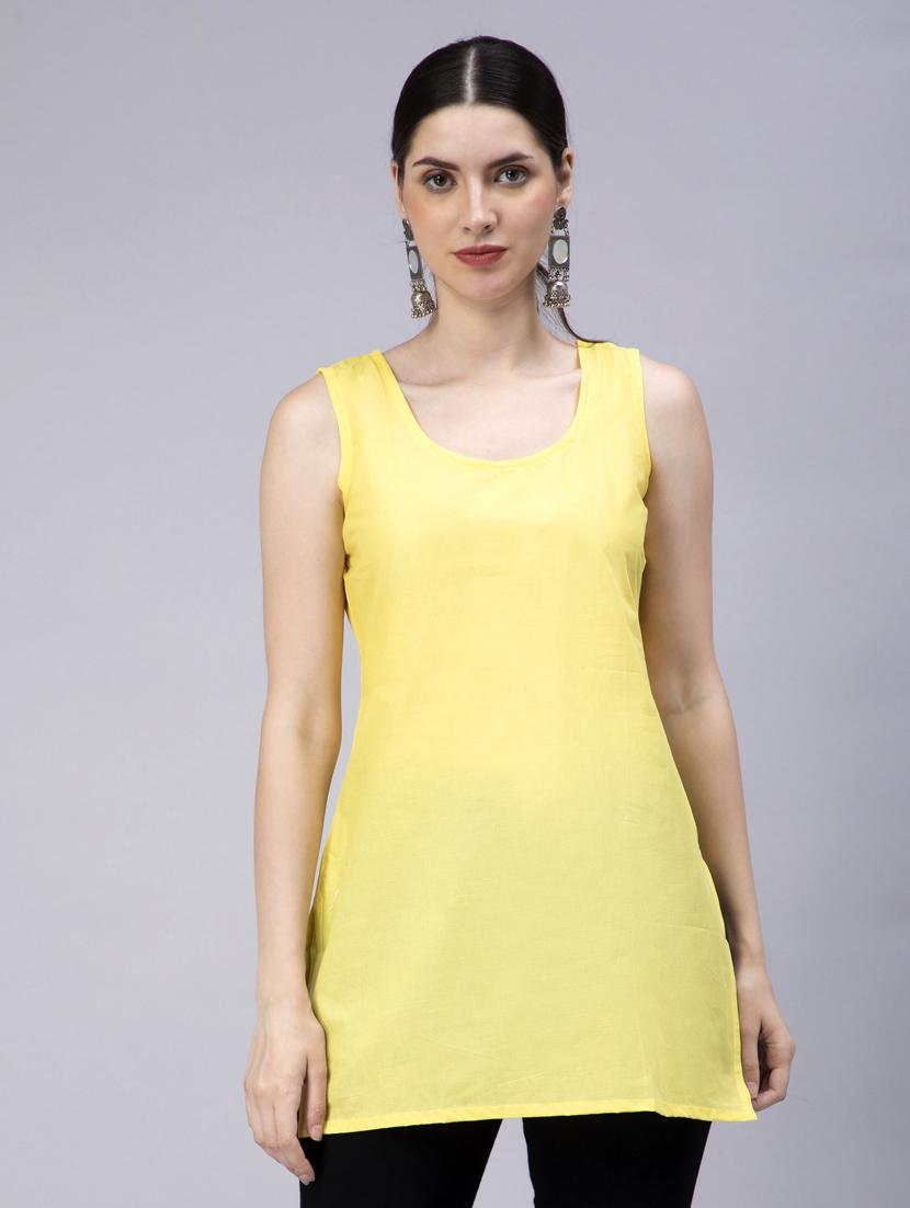 chikankari georgette short kurti - 20012904 - Standard Image - 3
