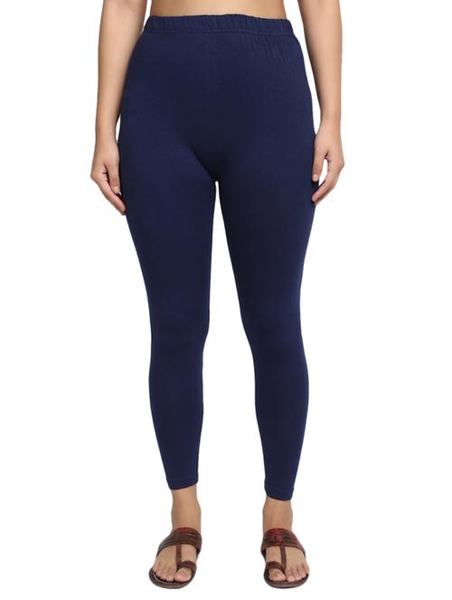 blue cotton leggings - 20013016 - Standard Image - 0