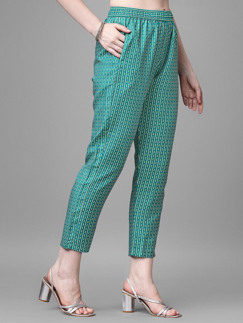 blue cotton kurta pant set - 20013020 - Standard Image - 3