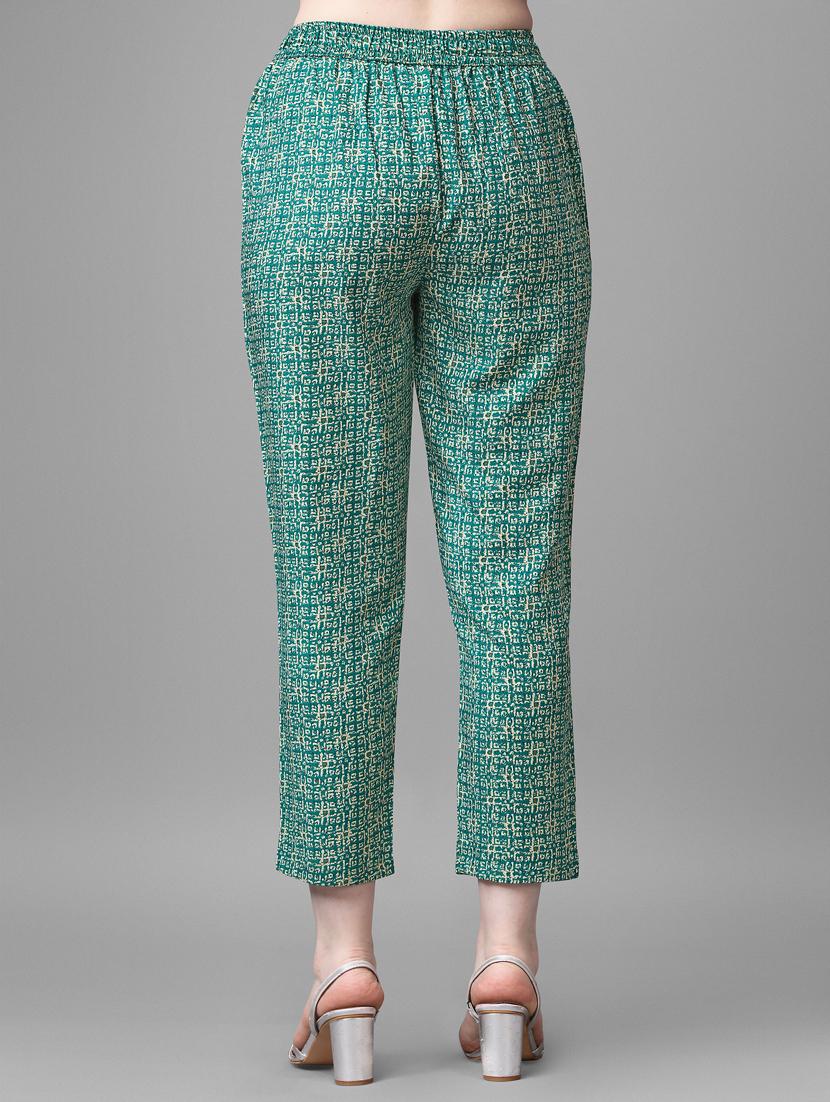 blue cotton kurta pant set - 20013021 - Standard Image - 3
