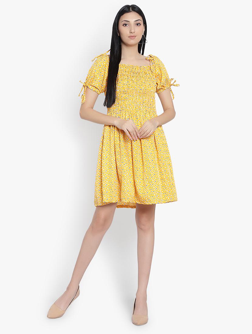 women's fit & flare floral dress - 20013428 - Zoom Image - 0