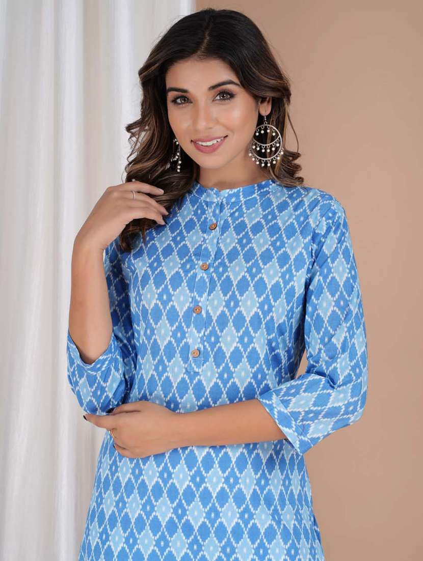 women's straight kurta - 20014430 -  Standard Image - 3