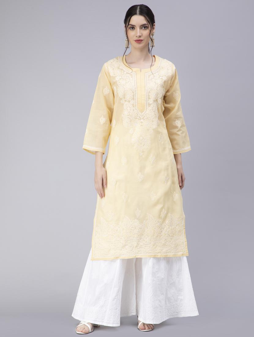 women's straight kurta - 20014470 -  Zoom Image - 0