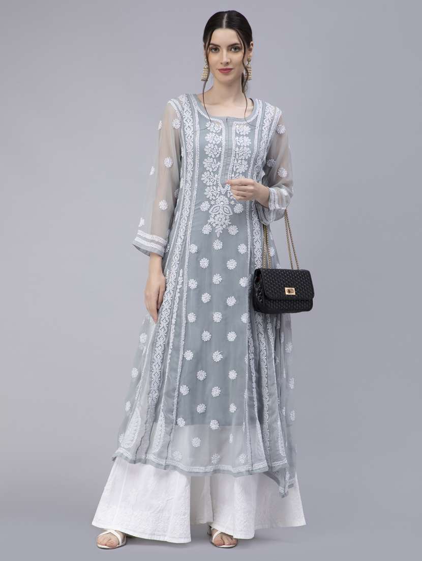 women's asymmetric kurta - 20014489 - Standard Image - 5