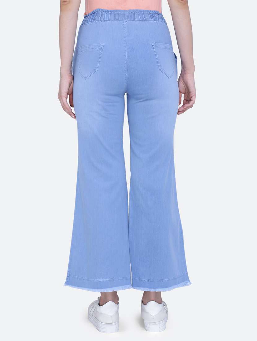 women's plain bootcut jeans - 20017557 -  Standard Image - 3