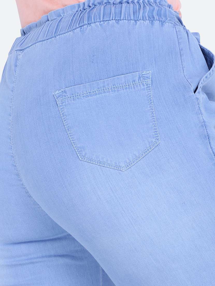 women's plain bootcut jeans - 20017557 -  Standard Image - 5
