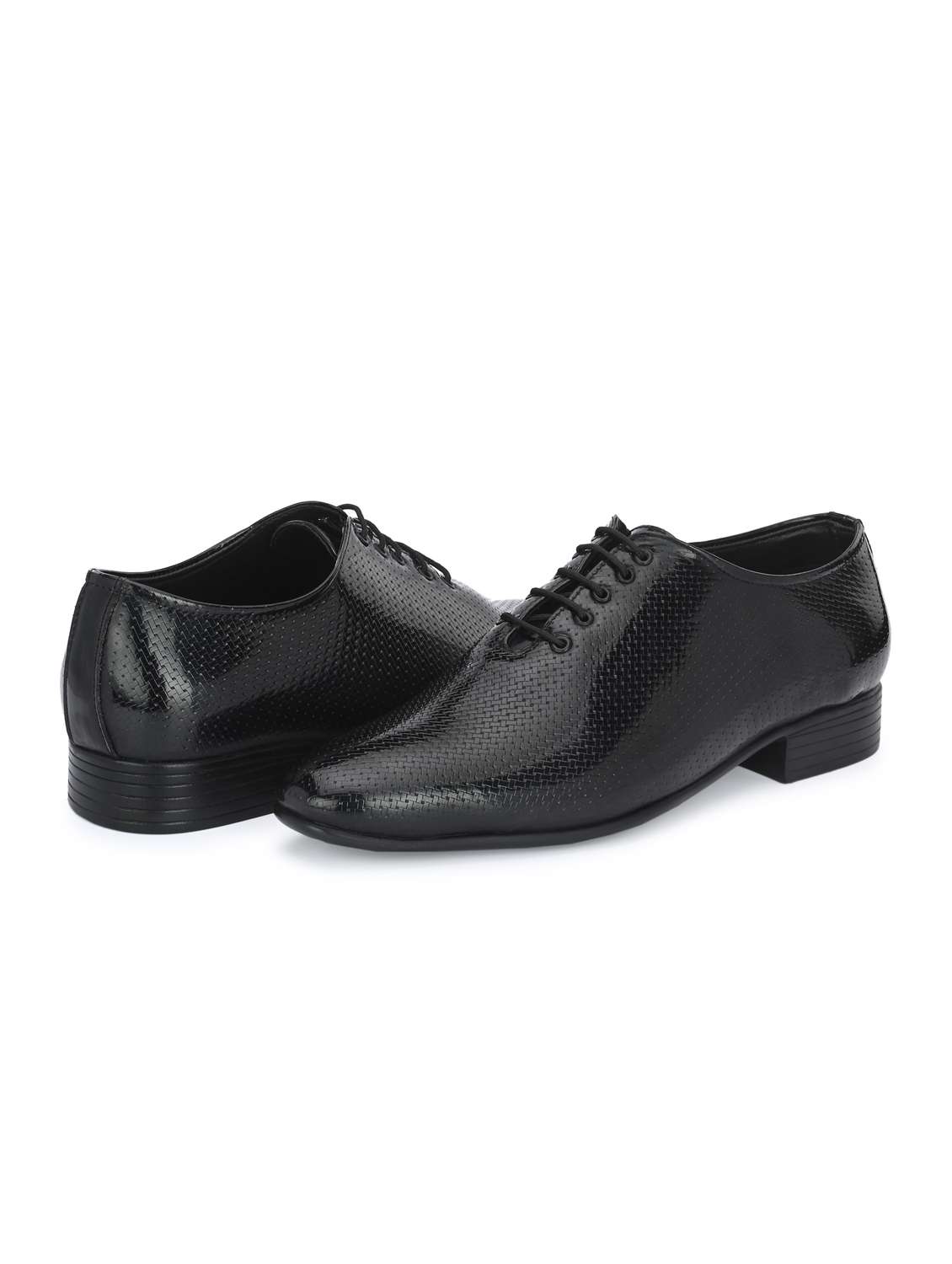 black lace-up oxford shoes - 20017601 -  Standard Image - 3