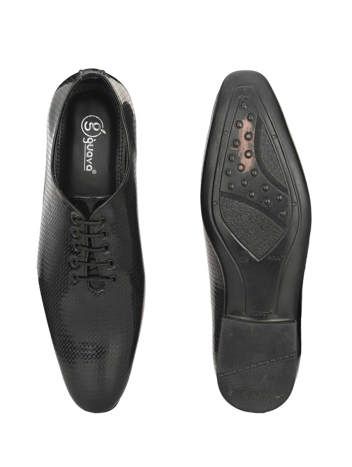 black lace-up oxford shoes - 20017601 -  Standard Image - 5