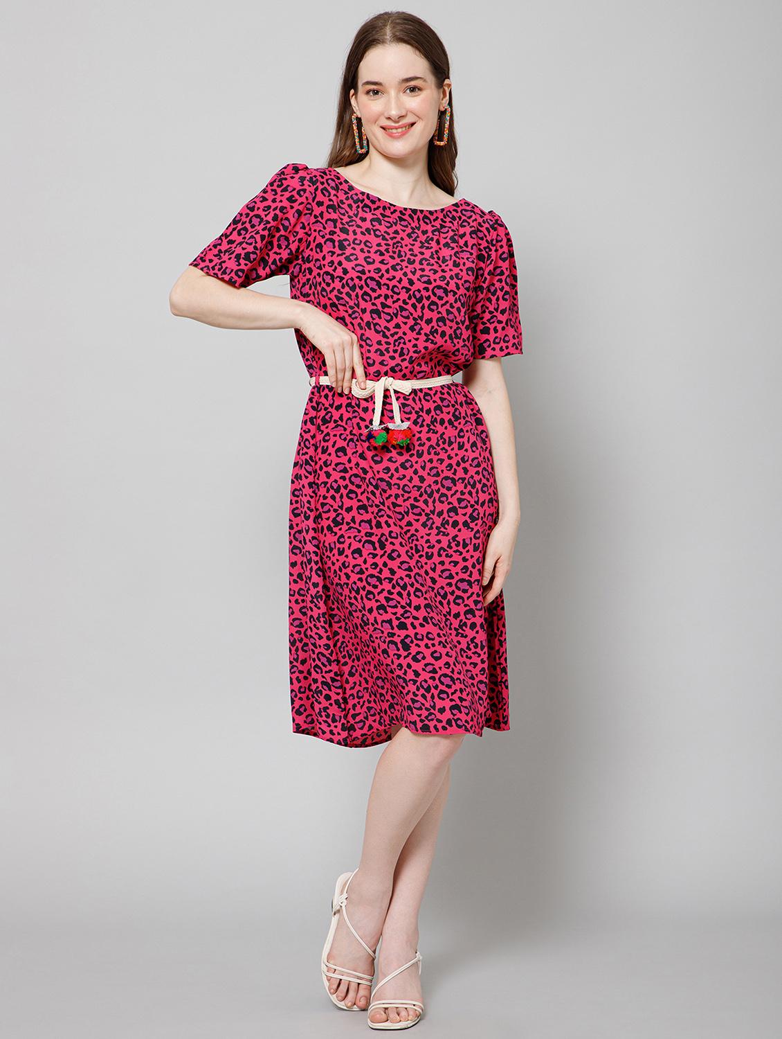 women's printed dress - 20018438 - Zoom Image - 0