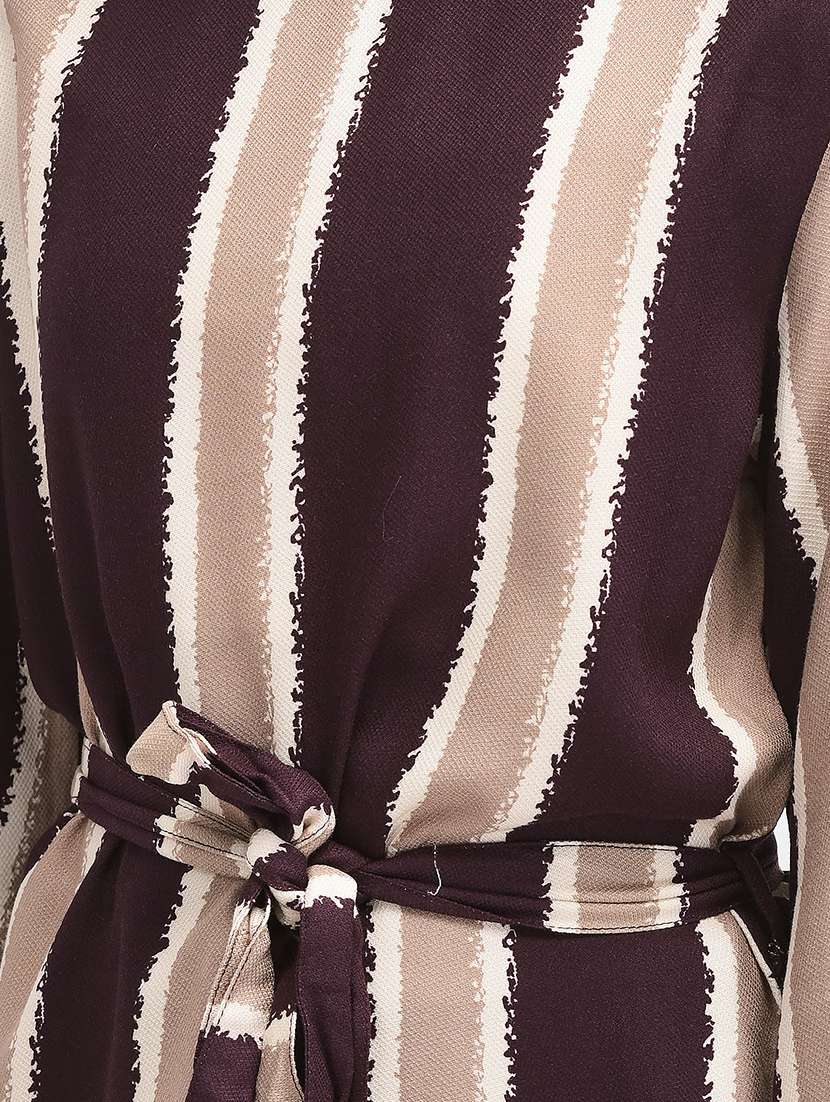 girls round neck long sleeves frock - 20018558 -  Standard Image - 3