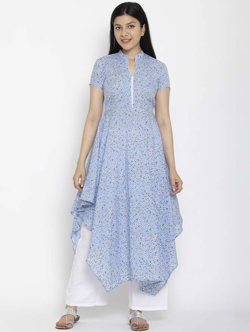 women's asymmetric kurta - 20018566 -  Zoom Image - 0