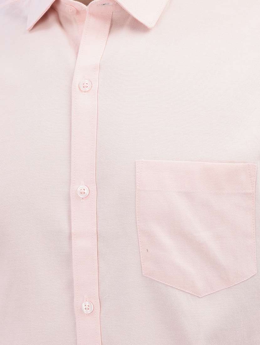 mens solids formal shirt - 20019059 - Standard Image - 5