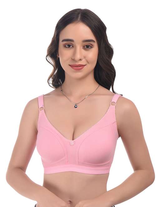 pink hosiery minimizer bra - 20021861 -  Standard Image - 0