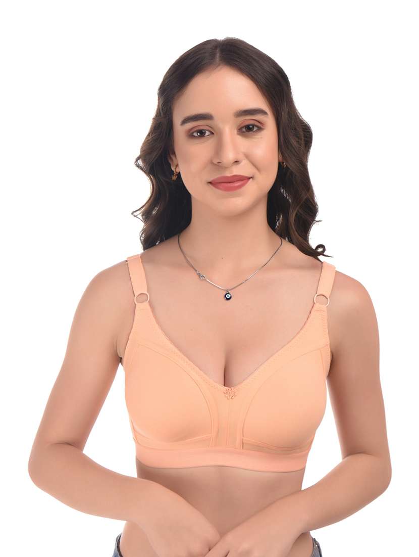 orange hosiery minimizer bra - 20021863 -  Zoom Image - 0