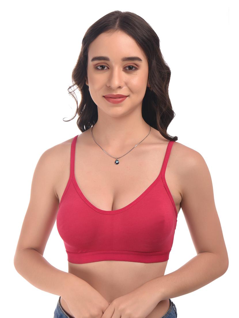 red hosiery sports bra - 20021882 - Zoom Image - 0