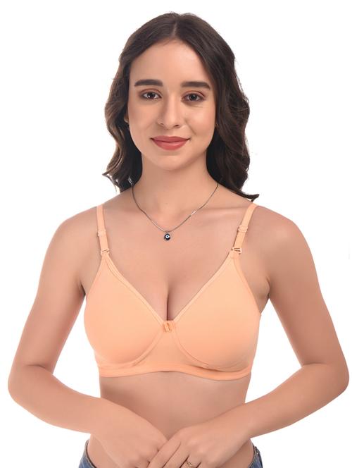 orange hosiery push up bra - 20021899 - Standard Image - 0