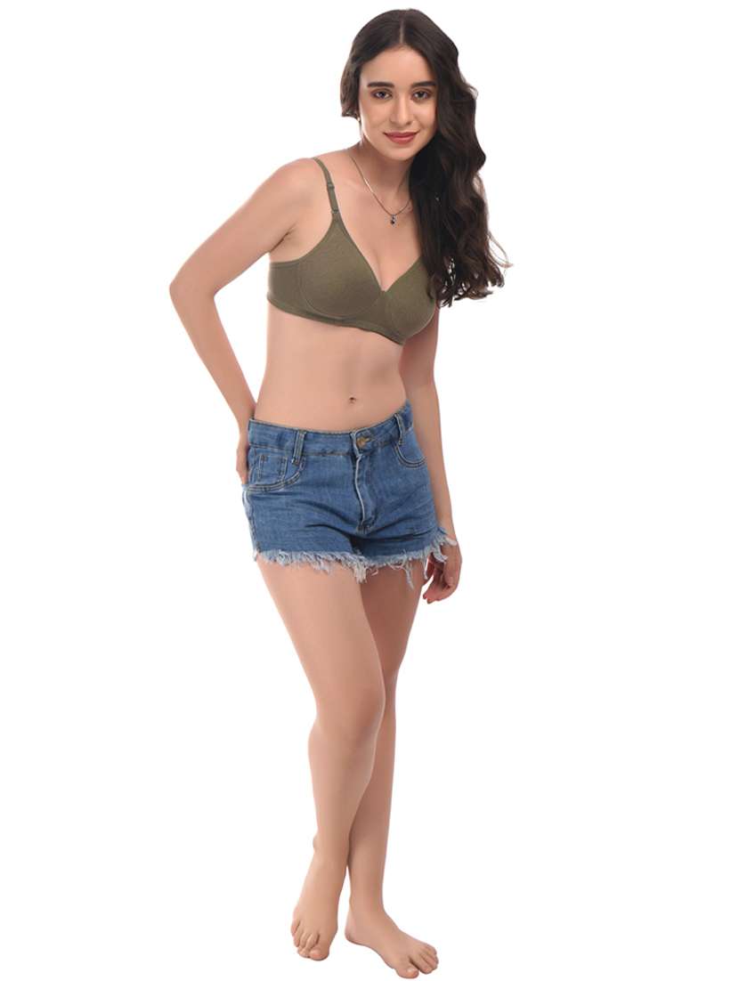 cream hosiery push up bra - 20021907 -  Standard Image - 3